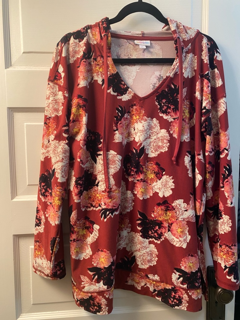 LuLaRoe Eliza Hoodie Like New